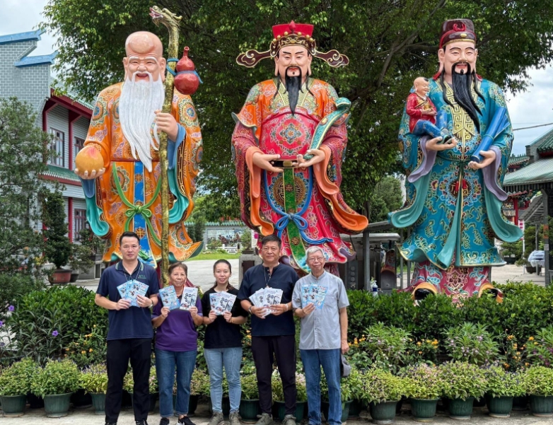 警方打鼓嶺防騙宣傳 提升防騙意識