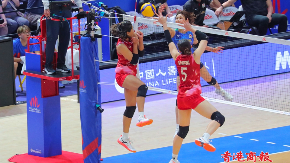 世界女排聯賽香港站開打 意大利日本旗開得勝