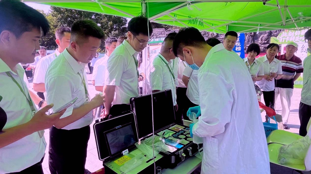 瀋陽鐵西區開展「你點我檢」快檢活動 築牢食品安全民生防線