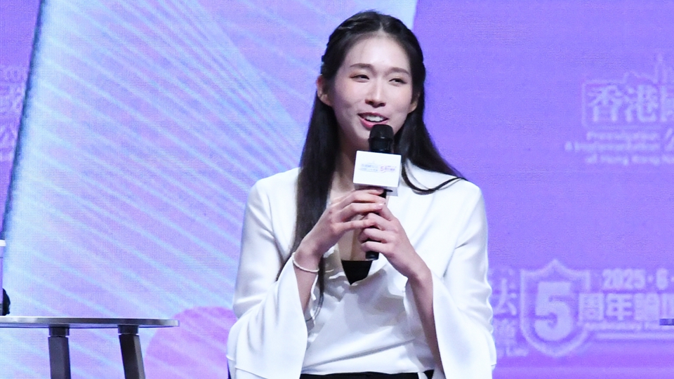 有片｜擊劍女神江旻憓：國家有家的安全感 來自香港代表中國