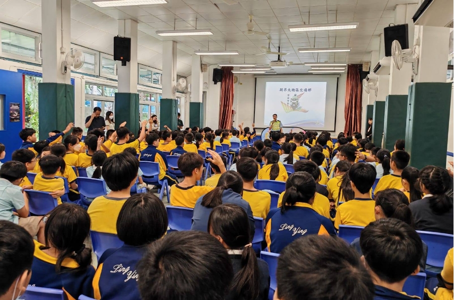 警方防盜防性侵講座 守護校園安全防線