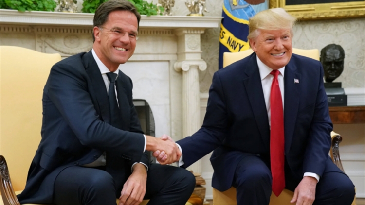 美國總統特朗普曬北約秘書長私人短信 網友：內容讓我有些反胃