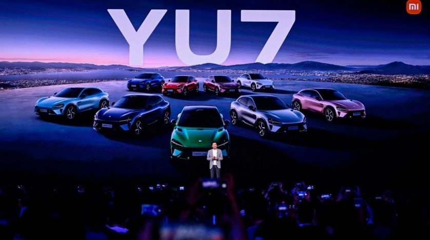 小米YU7登場售價25萬起 3分鐘接20萬訂單 股價高開8%