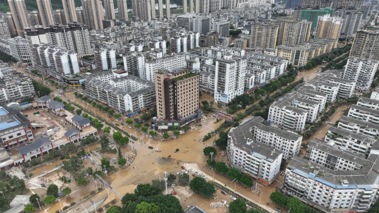 受洪峰過境影響 貴州榕江已緊急轉移4萬餘人