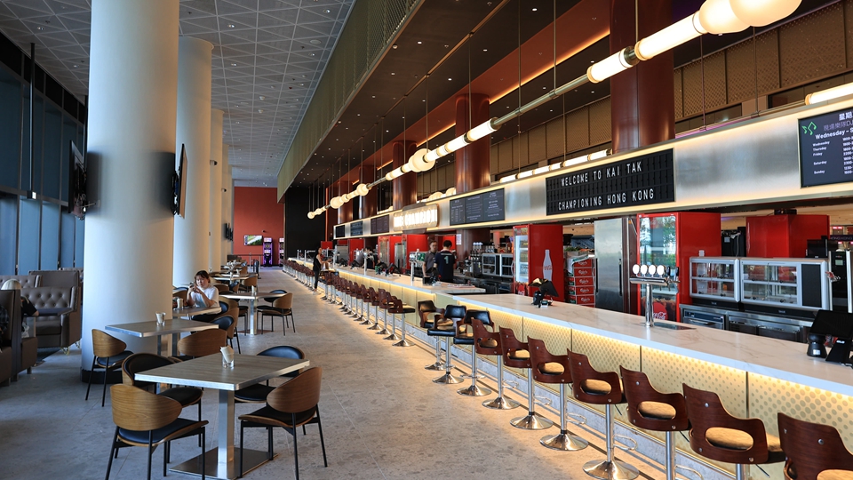 啟德體育園主場館全亞洲最長運動酒吧5日開幕