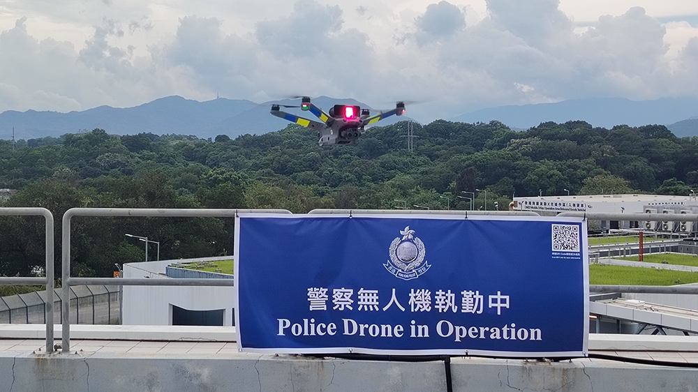 警方無人機巡邏建首功 油麻地拘藏毒漢