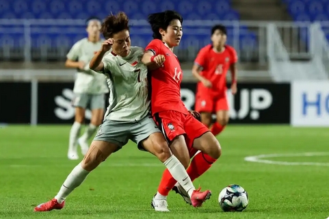 東亞杯中國女足首戰2:2遭韓國隊絕平