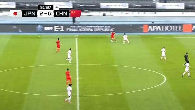 東亞盃 | 張玉寧單刀失機 國足0:2不敵日本