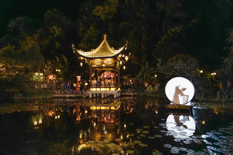 有片 | 皖休寧齊雲小鎮：「樂動齊雲・琵琶行」火熱開場