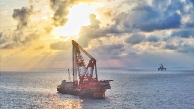 又一無人智能平台在南海東部油田安家