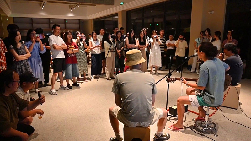 皖祁門縣：多彩活動點亮鄉村夏夜