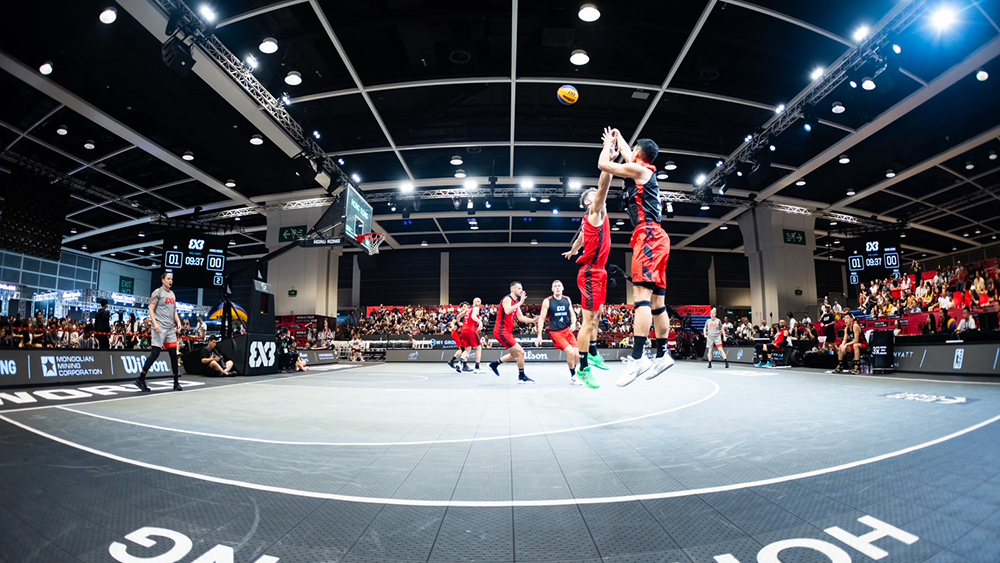 FIBA 3x3香港大師賽 下午Session 4賽事閉門進行