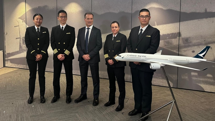 國泰疫後培育逾1100飛行員 冀續吸納全球人才