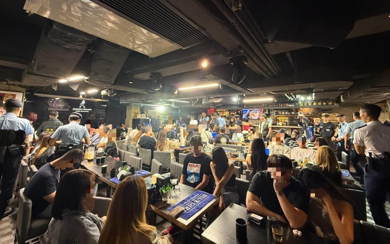 警方全港大規模反黑行動 拘捕82名男女