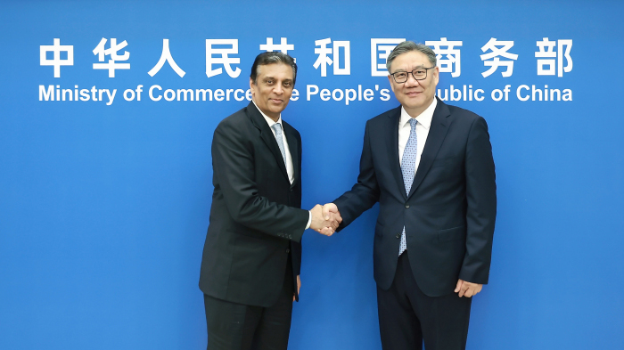 商務部部長王文濤會見美中貿易全國委員會董事會代表團