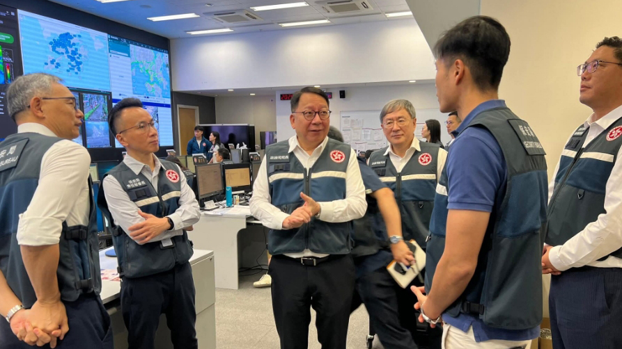 陳國基：黑雨持續 市民須保持警惕 籲僱主情理兼備彈性處理工作安排