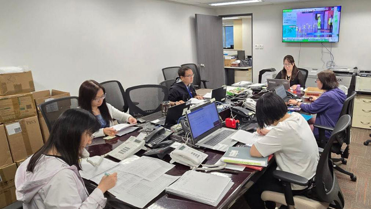 沙田下城門水塘水位達警戒線  民政事務總署籲市民密切留意