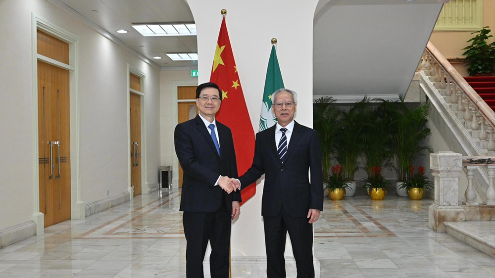 李家超：推動港澳多元合作 發揮兩特別行政區協作力量