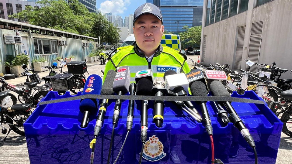 警方西九龍打擊非法駕駛電動單車 拘捕42人