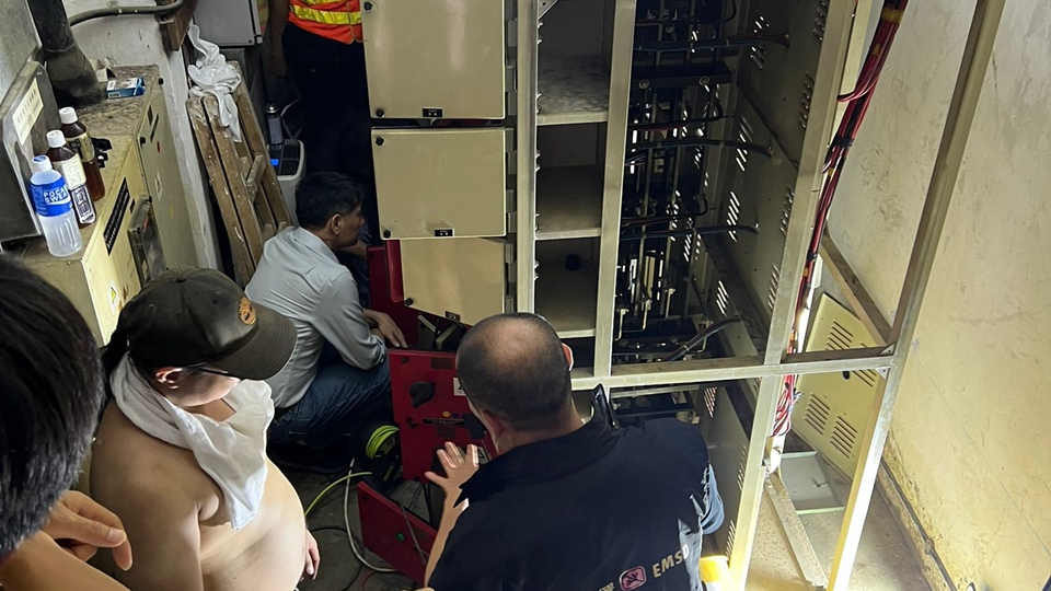 港燈︰因安全理由暫停向明苑中心供電