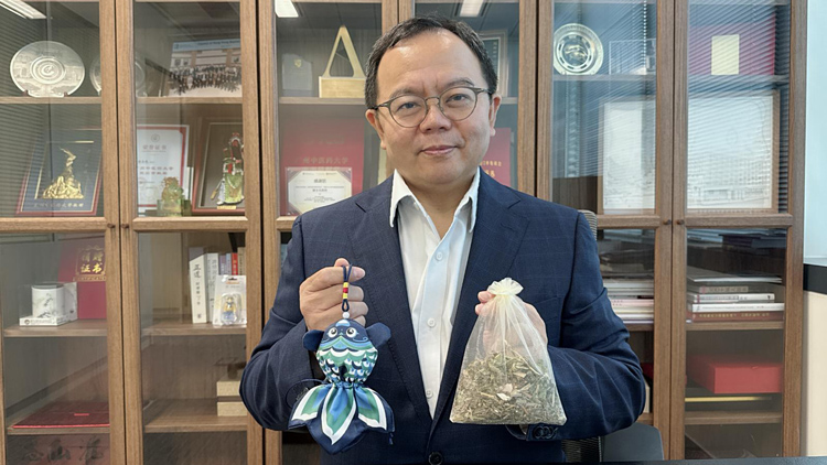 中醫師陳永光教防基孔肯雅熱：驅蚊中藥香包 避免蚊子叮咬