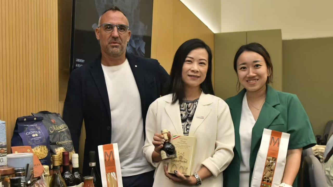 有片丨意大利食品公司在港設總部：香港是最佳創業地將進軍深圳