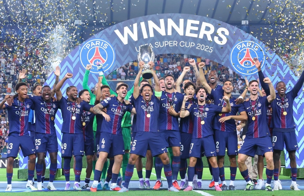 有片丨連追兩球互射12碼擊敗熱刺 聖日耳門捧歐超盃