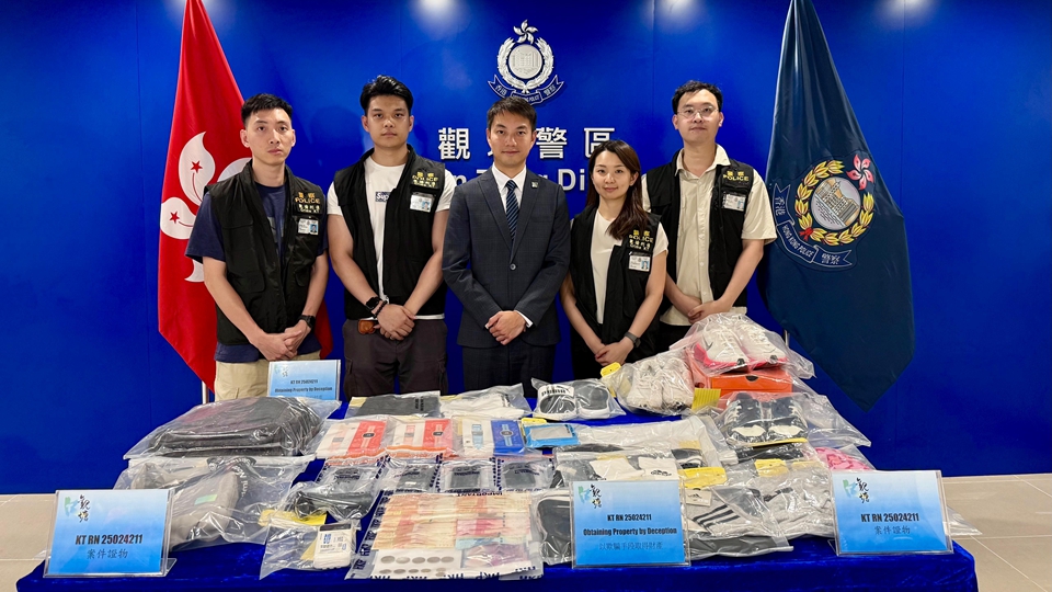 涉向長者進行電話行騙 涉款370萬元 警拘4男年紀最小僅15歲