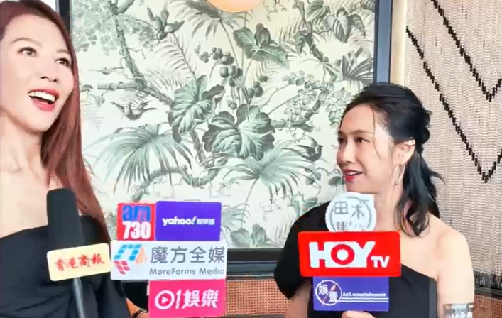 有片丨【娛樂】朱茵蔡少芬即場示範 豪門內鬥姊妹互摑