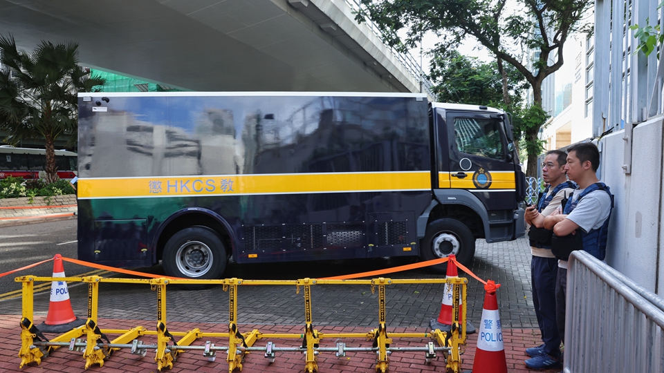 黎智英案今日結案陳詞 上周五已佩戴心率監測儀 身心健康適合出庭