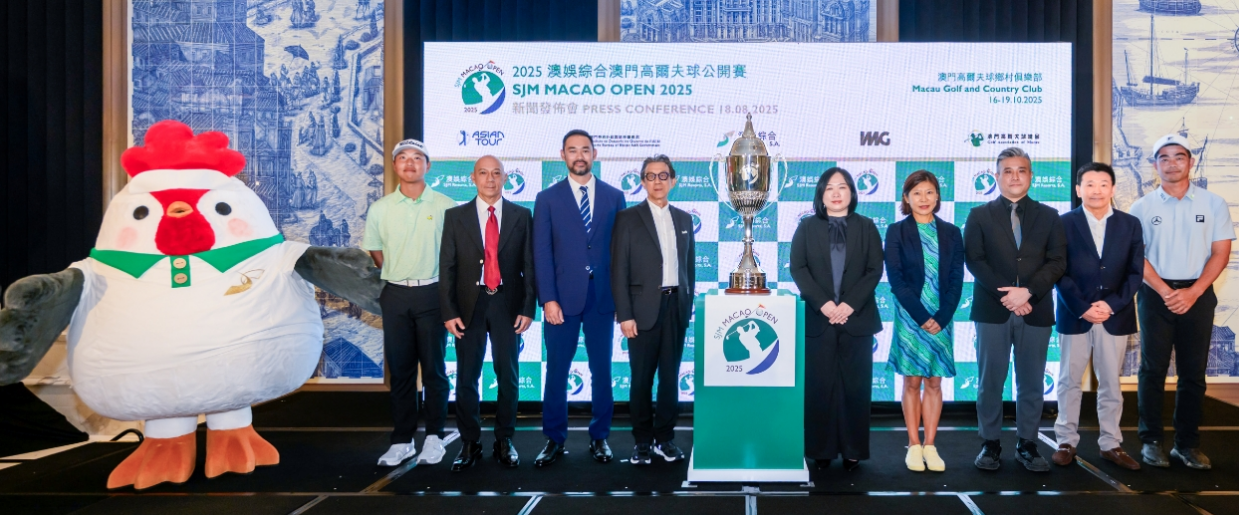 韋斯活任成宰拉塔諾落實參戰  澳門高球賽10月中上演總獎金達100萬美元