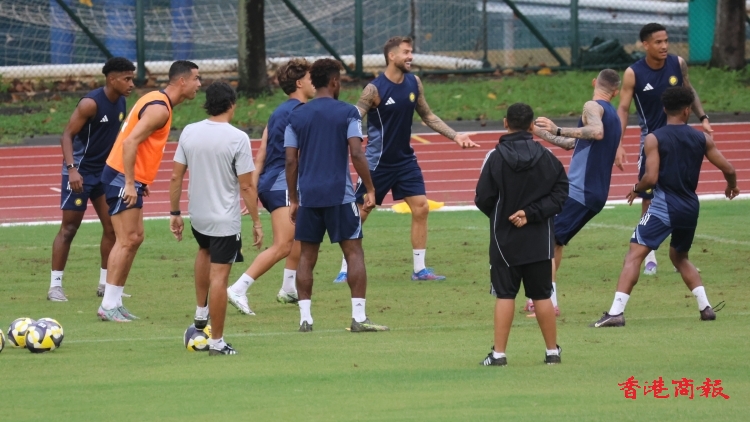 有片丨公開操練落力備戰 C朗今晚大球場獻技
