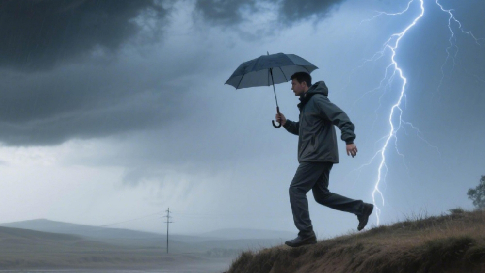 消防處「行雷閃電自保小貼士」 籲切勿進行水上活動