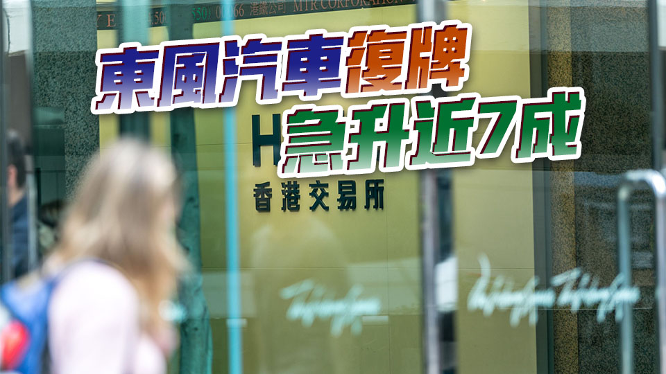 【開市焦點】港股高開267點 泡泡瑪特染藍升3%