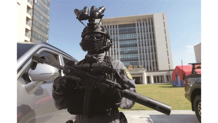 廣州公安「礪尖兵·護全運」