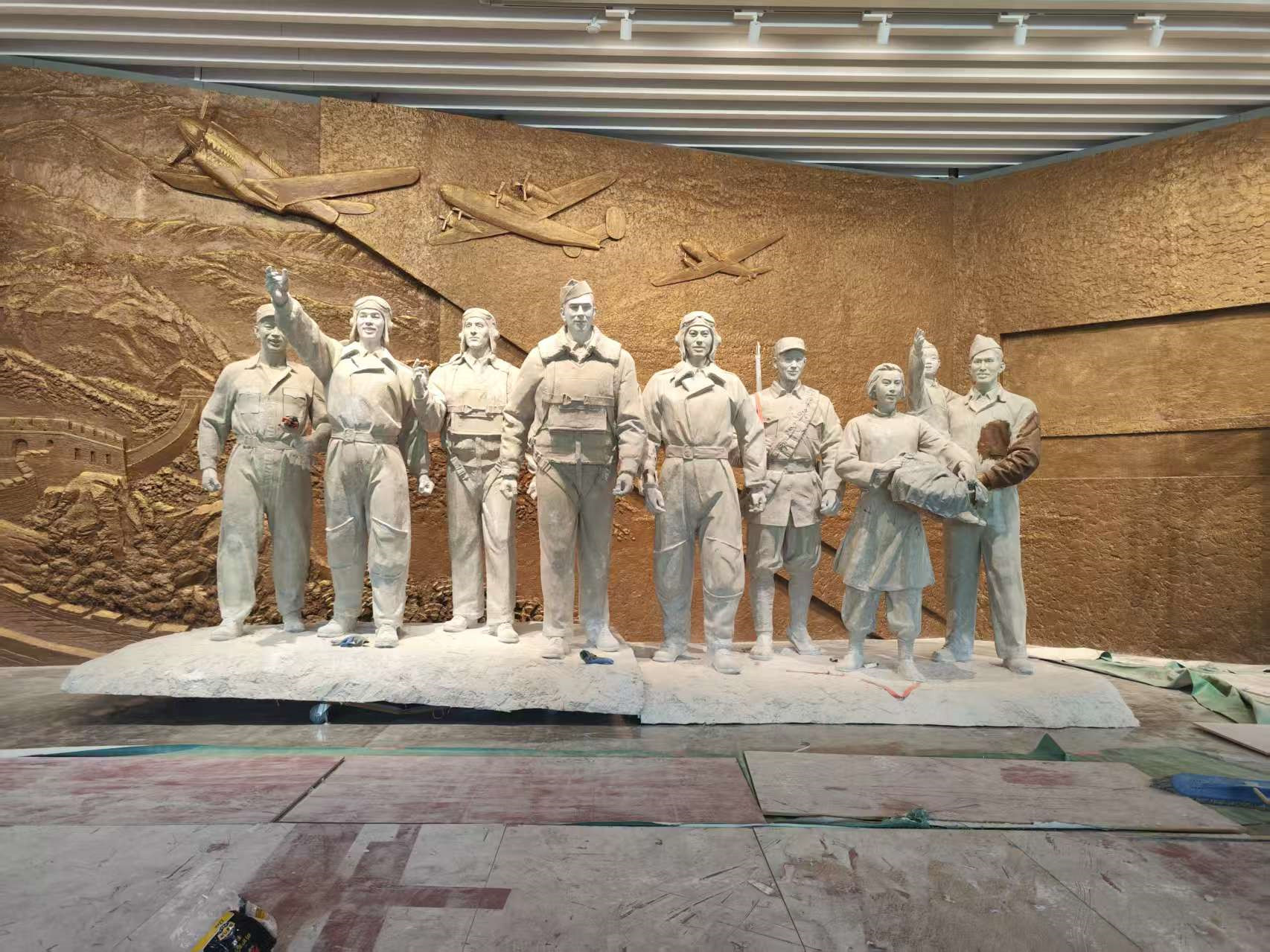 廣西柳州飛虎隊常設展覽預計9月上旬正式對外開放