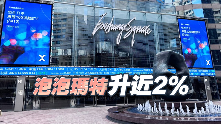 【開市焦點】港股高開96點 阿里巴巴績前升1%