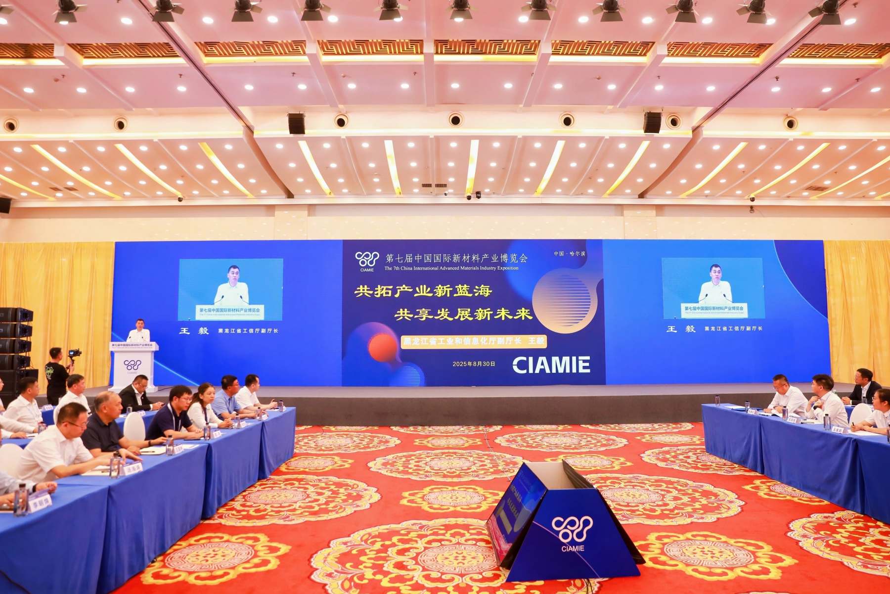 黑龍江省新材料產業投資懇談會在哈舉行 借力新博會促「四鏈」合作