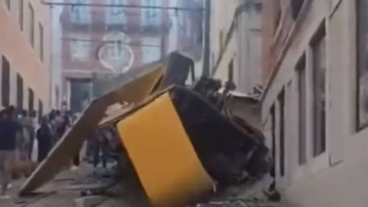 葡萄牙里斯本著名景點纜車脫軌 致15死18傷