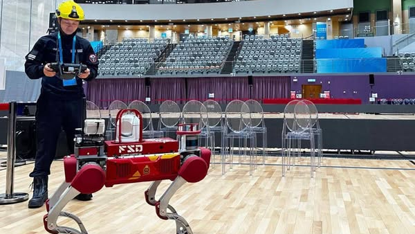消防處確保全運會輪椅舞蹈比賽安全順利進行