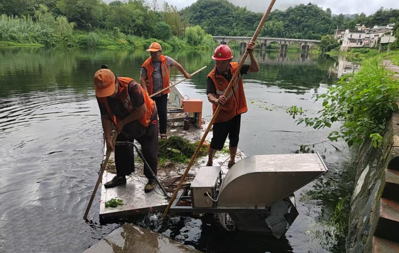 皖黟縣漁亭鎮：水清岸綠皆是景 人水和諧幸福來