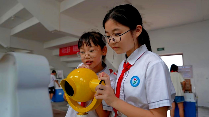 皖黟縣：科普大篷車進校園點亮科學夢