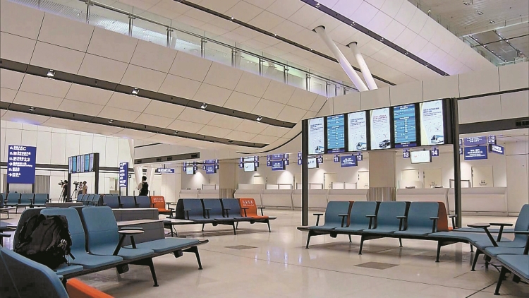 機場二號客運大樓9.23啟用 候車大堂設跨境旅遊巴服務