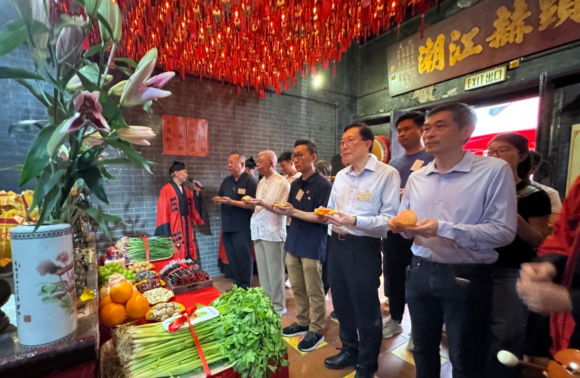 民青局舉行文昌開筆禮 祈求新學年學業進步