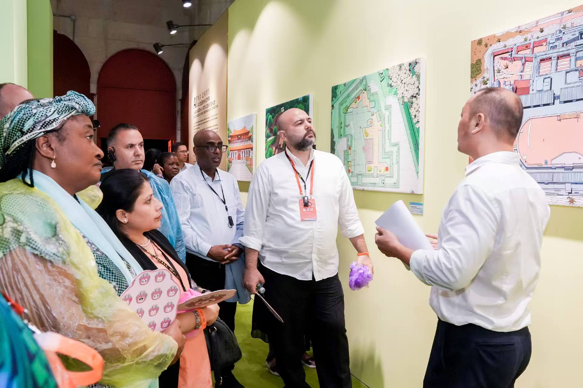 2025世遺泉州AI藝術展在泉州威遠樓開幕