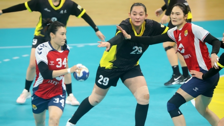 女子手球決賽在汕頭舉行 廣東隊負江蘇隊奪得亞軍