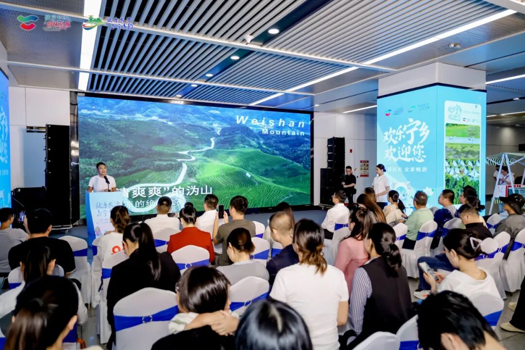 快樂長沙 與寧鄉約 | 預售破萬張！地鐵專列秒變寧鄉文旅「直播間」