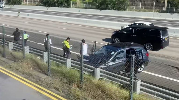 北大嶼山公路1小時內發生3宗交通意外 至少4人傷