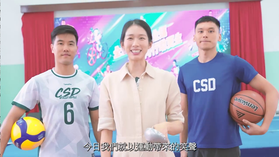 有片｜江旻憓化身「友晴TEEN使 」 冀以活力助更生