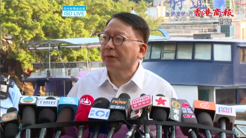 直播｜陳國基巡視落實防風措施後會見傳媒